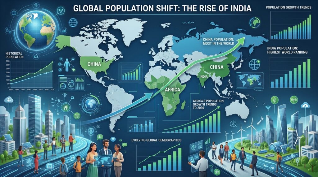 Die bevölkerungsreichsten Länder der Welt 2026