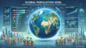 Die bevölkerungsreichsten Länder der Welt 2026