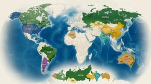 Die größten Länder der Welt Top 10 nach Fläche