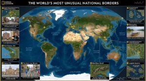 Die kuriosesten Landesgrenzen der Welt