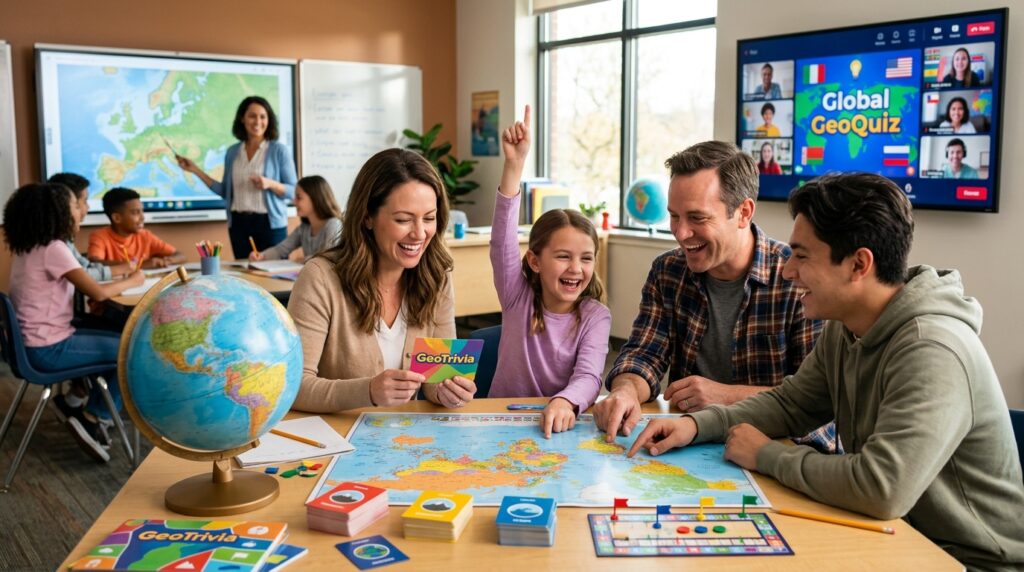 Geotrivia Fragen und Antworten
