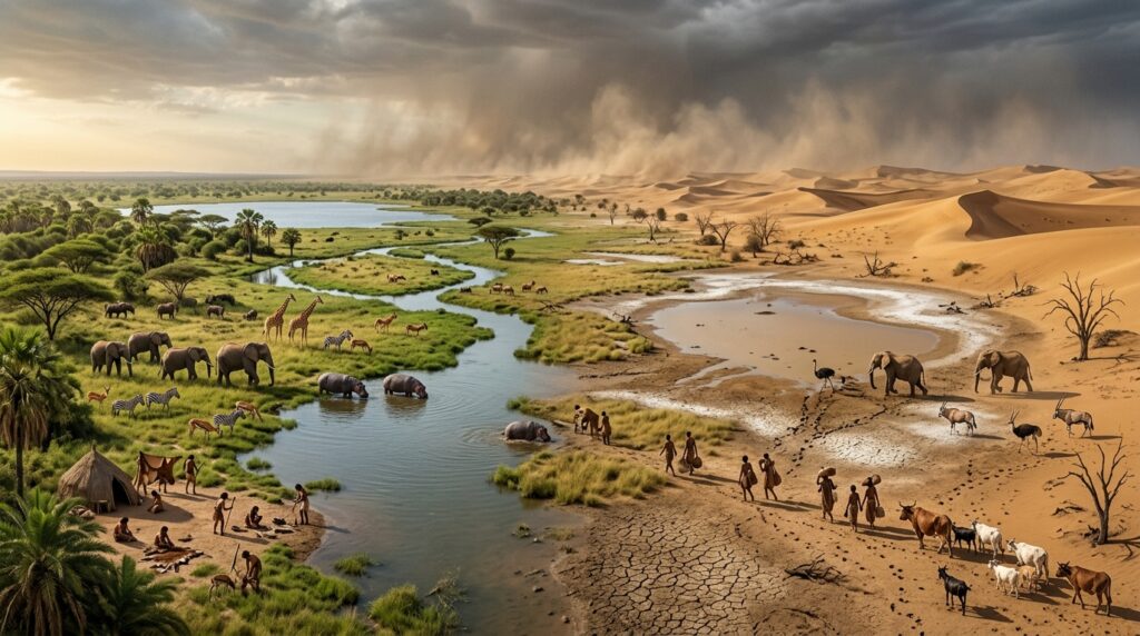 Wusstest du, dass die Sahara früher grün war?
