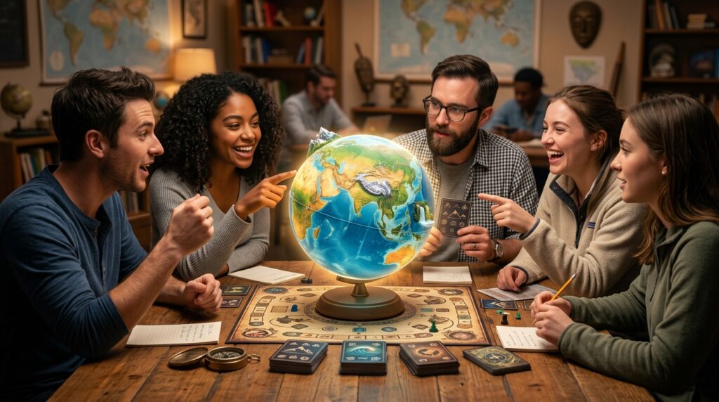 Geotrivia Fragen und Antworten
