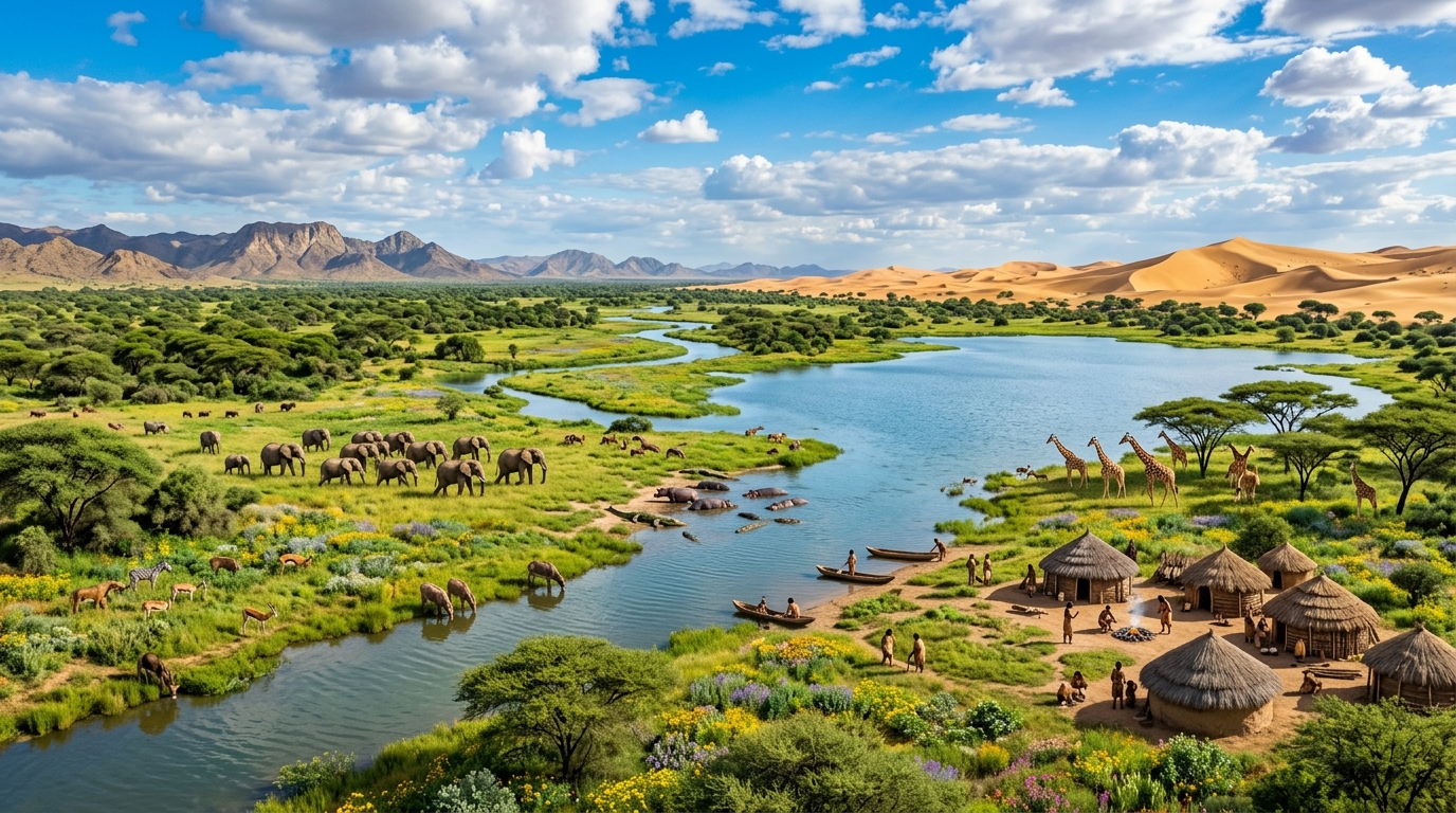 Wusstest du, dass die Sahara früher grün war?