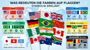 Was bedeuten die Farben auf Flaggen Symbolik erklärt